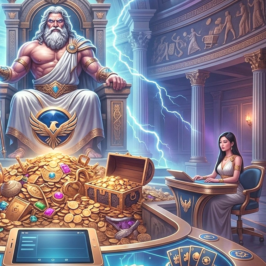 Halaman hadiah R6R6 yang menampilkan sambutan pemain baru dan bonus deposit pertama